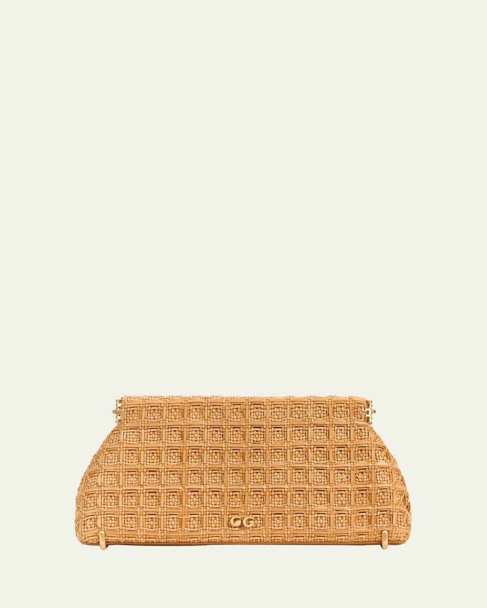 Lillia Mini Woven Clutch Bag